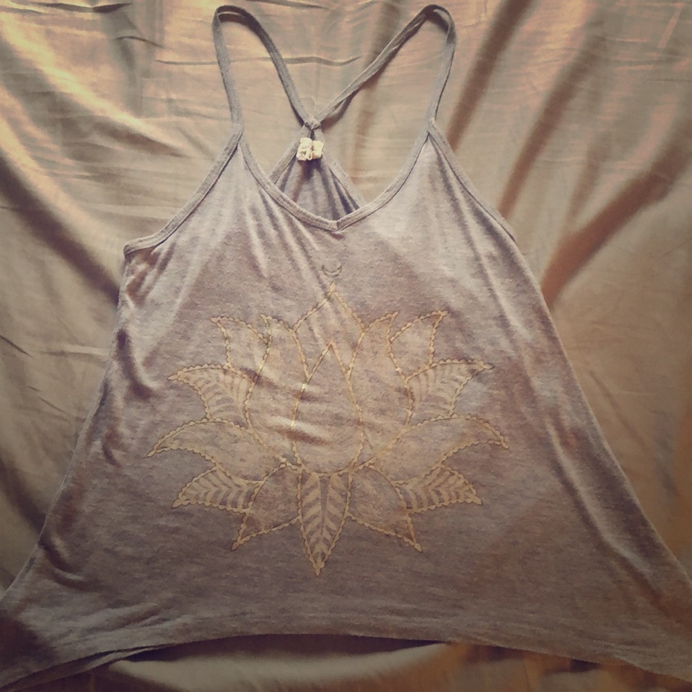 Racer back tank top
